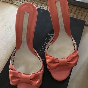 Via Spiga Pink Slides